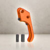 Custom CNC SAO Aluminum Trigger - Orange-0