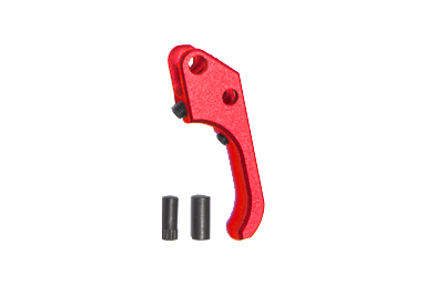 Custom CNC SAO Aluminum Trigger - Red-34085