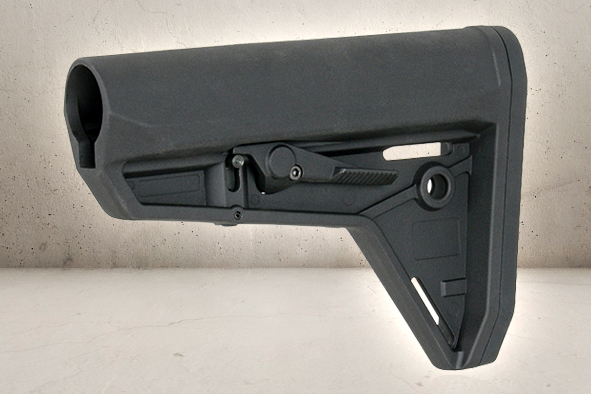 Castellan Slim AR-15/M4 Stock - Black-0