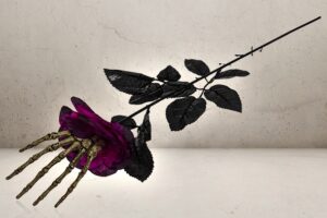 Black Skull Rose-0