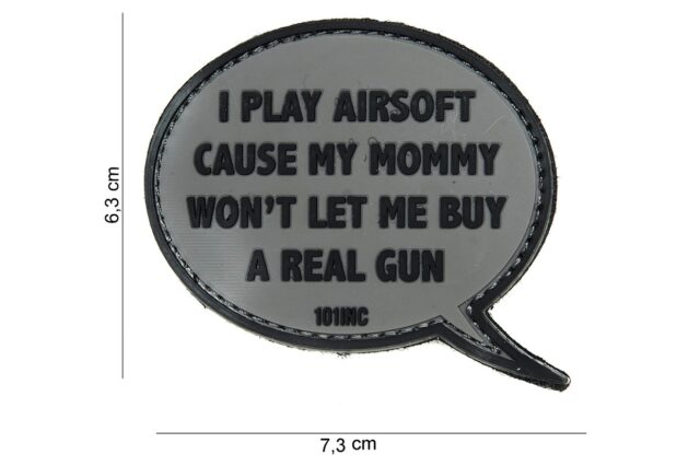 I Play Airsoft - Grey-36617