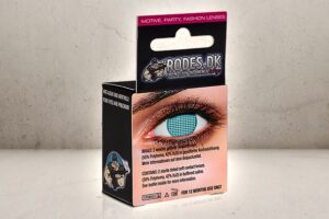 Kontaktlinser - Blue Mesh / Blind-0