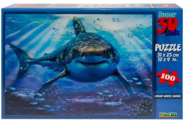 3D Puzzle - Great White Shark-36272