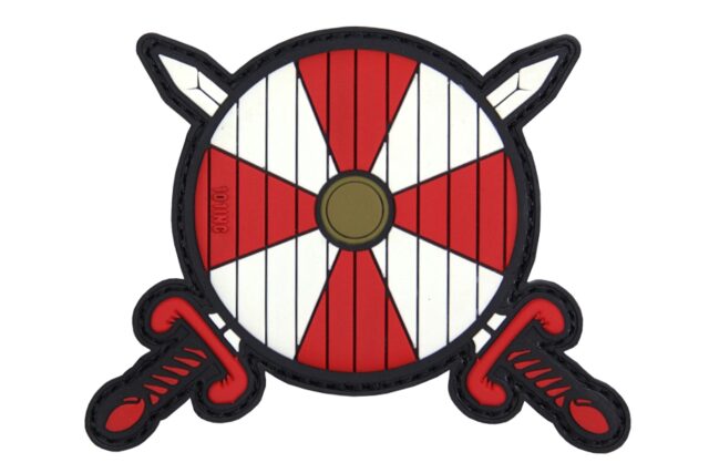 Viking Shield - Red/White-0