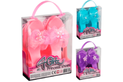 Her ser du et billede af prinsesse sko