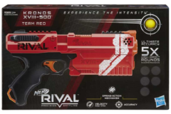 Her ser du Nerf Rival Kronos XVIII-500 Blaster - Rød