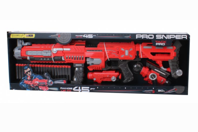 Elektrisk Tack Pro Sniper gun - rød-40896
