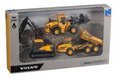 Volvo Construction Sæt i metal - 5 køretøjer