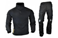 JS-Tactical Combat Suit Black - Large