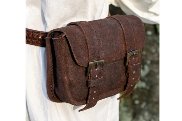 Warrior Bag Suede – Large i brun