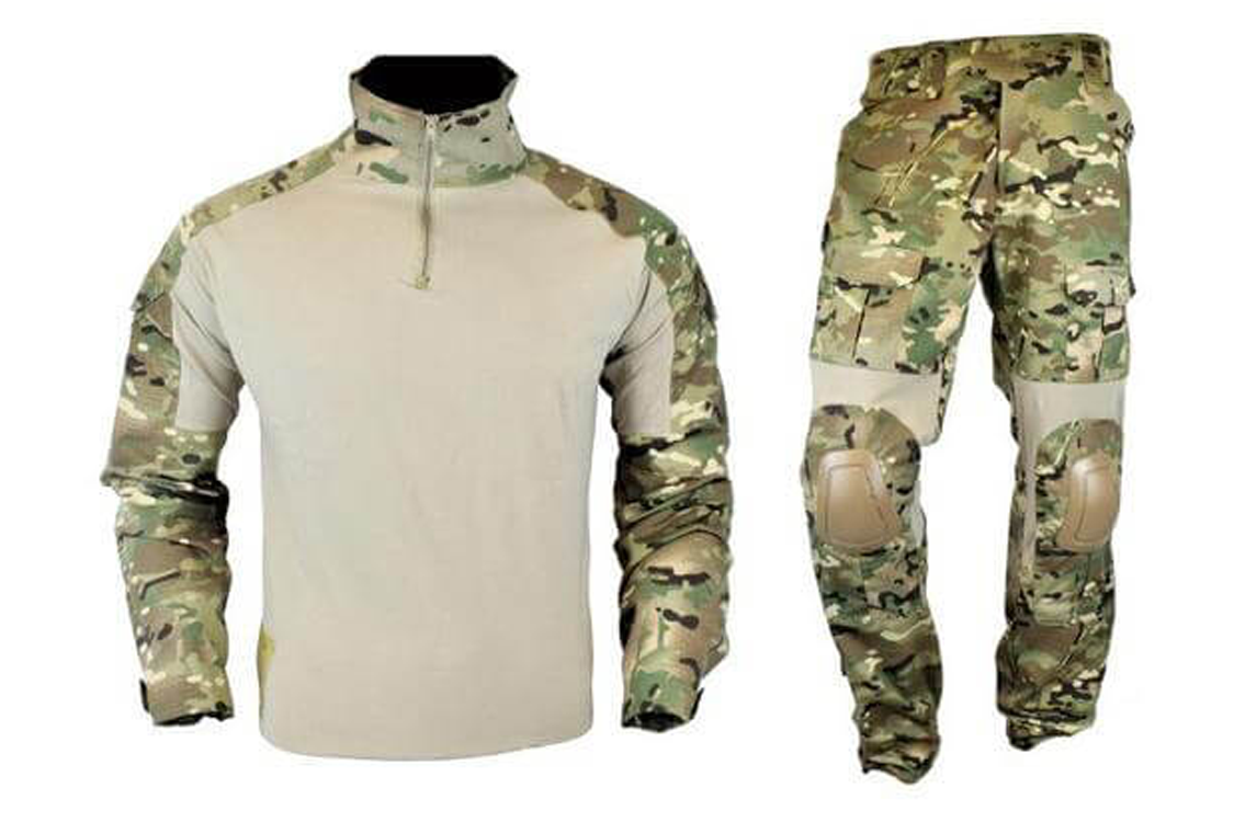 Køb JS-Tactical Combat Suit Multicam / Junior 10-14 år - Rodes.dk