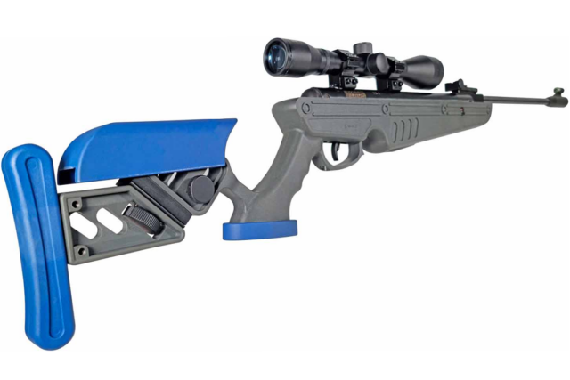 Swiss Arms TG 1 Nitro med kikkert (4.5mm) High Power - Sort/Blå