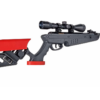 Swiss Arms TG 1 Nitro med kikkert (4.5mm) - Sort/Rød