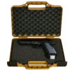 Airsoft tilbehør - ASG Pistol Kuffert med plukskum - 31x27 cm - Tan