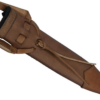Full Scabbard Dagger Leather - Brown - 35 cm