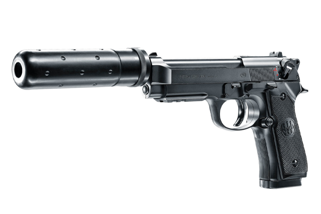 Køb Elektrisk Beretta MOD. 92 A1 Silenced - Semi/Full auto - Rodes.dk