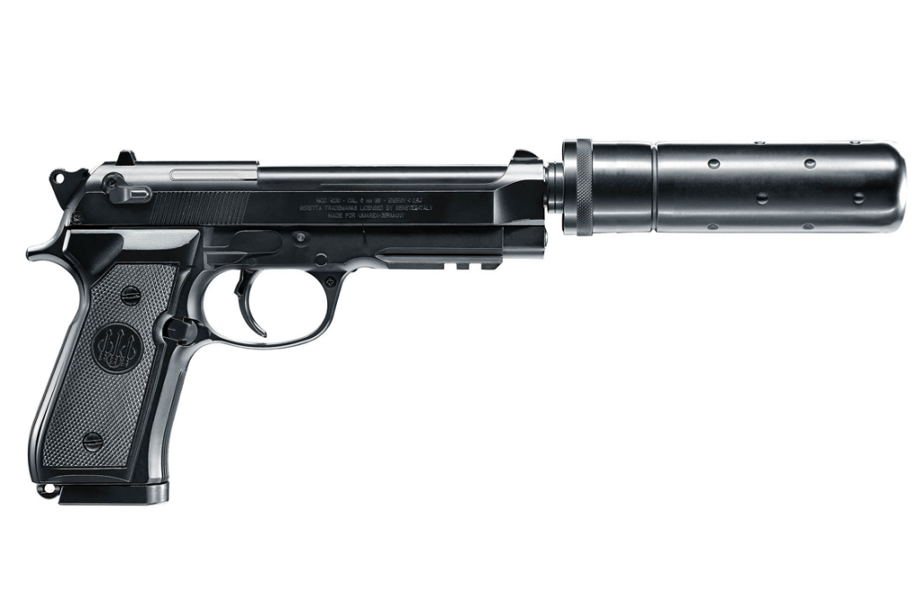 Køb Elektrisk Beretta MOD. 92 A1 Silenced - Semi/Full auto - Rodes.dk