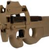 FN P90 Red Dot Elektrisk AEG Tan - Kompletsæt