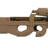 FN P90 Red Dot Elektrisk AEG Tan - Kompletsæt
