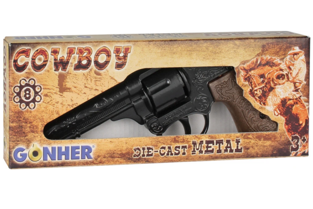 : Gohner Cowboy Pistol metal - 8 skuds