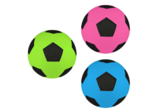 Mega Fodbold 45 cm – oppustelig bold, assorterede farver