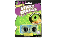 Lysende sticky eye balls