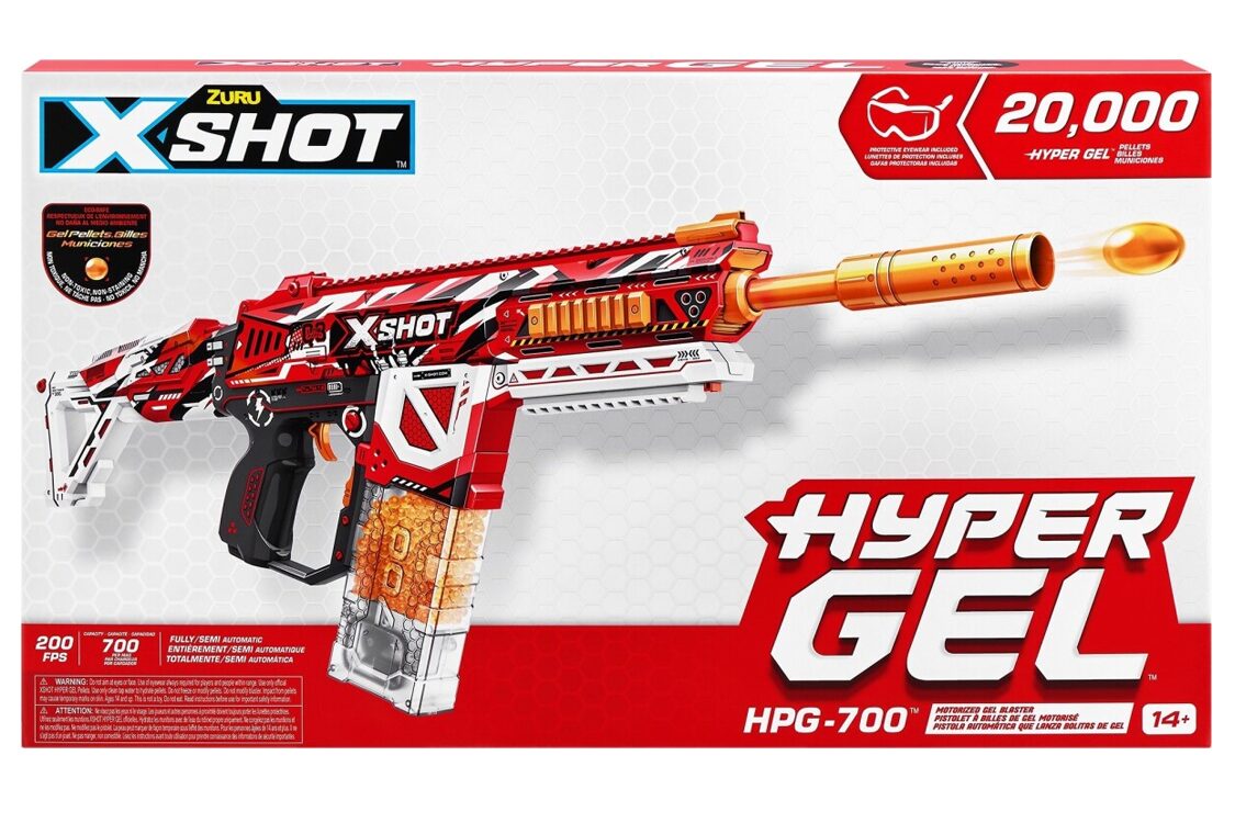 Køb X-Shot Elektrisk GelBlaster Assault Riffel Stor - Kompletsæt