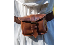Warrior Bag Faux Leather – Small i Brun