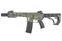 Delta M4 AR15 Silent Ops 8" ETU Olive - Charlie Eagle