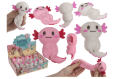 Kramme-axolotl med sandfyld