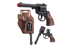 Cowboy Pistol Gonher metal med holder - 100 skuds