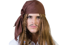 Pirat Paryk Med Bandana