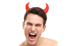 Djævlehorn Stor - Hårbøjle