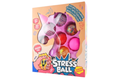 Squeeze Ball Set "Enhjørning" XL - 10 dele