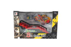 Finger Skateboard Sæt med Grind Rail