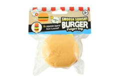 Squishy Burger i flere dele - 60mm