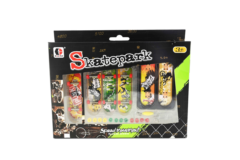 Finger Skateboard Sæt med 6 Boards
