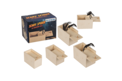 Scary Spider Prank Boks i Træ