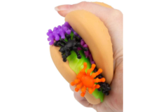 Squishy Spooky Edderkope Burger- 70mm