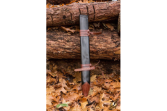 Full Scabbard Sword Leather - Black - Medium