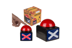 Buzzer Knap med LED Effekt XL - 11.5 cm