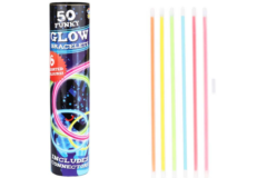 Glowsticks / Knæklys Armbånd 21,5 cm - Storkøb 50 stk.