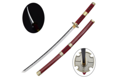 Roronoa Zoro’s Katana (Sandai Kitetsu) - Bambusklinge med LED Lys