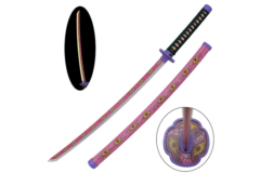 Kokushibou / Tsugikuni Michikatsu’s Katana - Bambusklinge med LED Lys