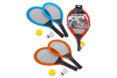 Skum "Racket" sæt med 2 forskellige Bolde