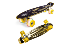 California Guld-Board med lys i hjulene