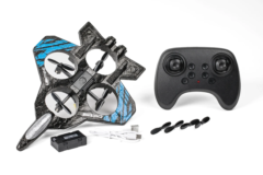 F16 Jet Drone m. Skum Krop & lys - 2,4GHz, 24,5 cm