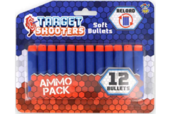 Nerf kompatible skumpile med Blød Spids – Pakke med 12 stk