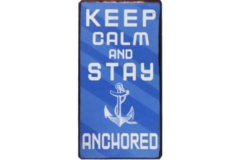 Keep calm and stay anchored (Magnet)