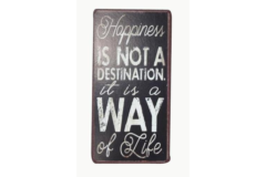 Happiness is not destination... (Magnet)
